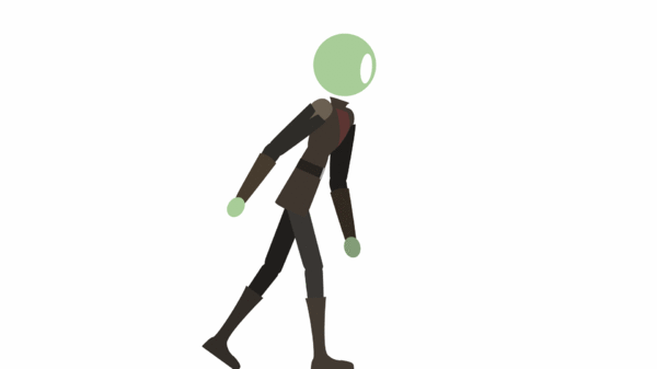 Animate Puppet Walk Cycle Test